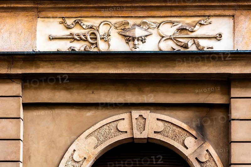 Details of the old town lanes, Krakow, Poland