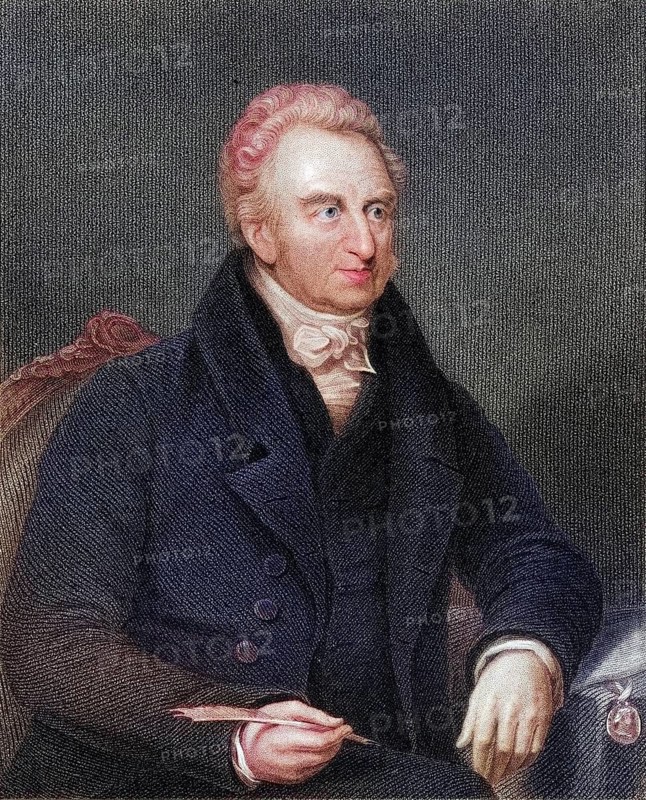 William Roscoe 1753 to 1831 English banker historian collector and miscellaneous writer, Historical, digitally restored reproduction from a 19th century original, Record date not stated