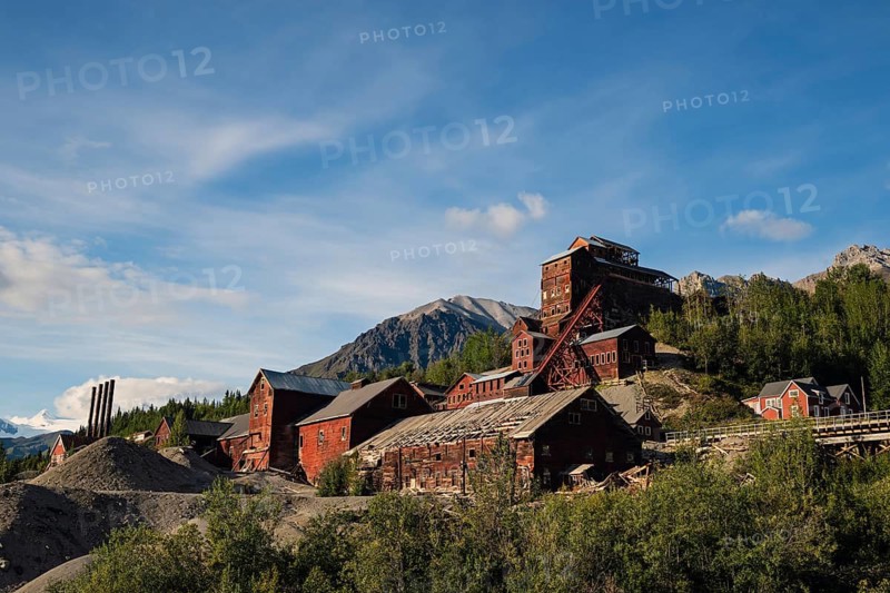 Kennicott Mine, Historic Copper Mine near McCarthy, Wrangell-St Elias National Park
