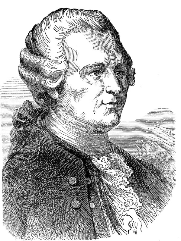 Jean-Baptiste le Rond d'Alembert, 1717-1783, a French mathematician, mechanician, physicist, philosopher