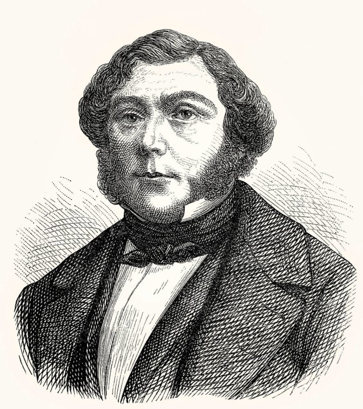 Marie-Joseph Eugène Sue, 1804 – 1857, a French novelist