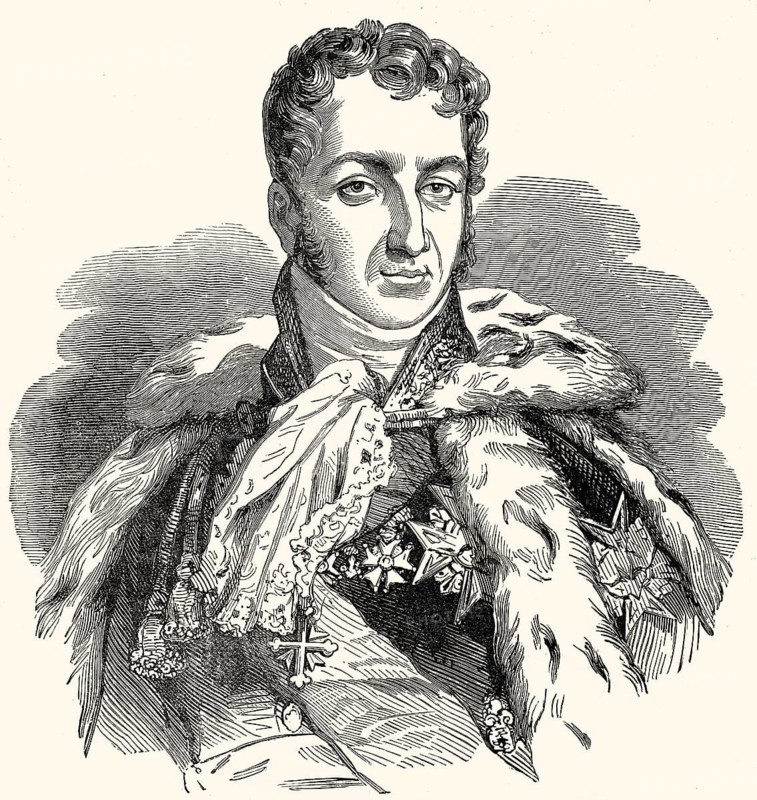 Prince Jules Auguste Armand Marie, Count of Polignac, 1780 –1847, 3rd Duke of Polignac, a French statesman