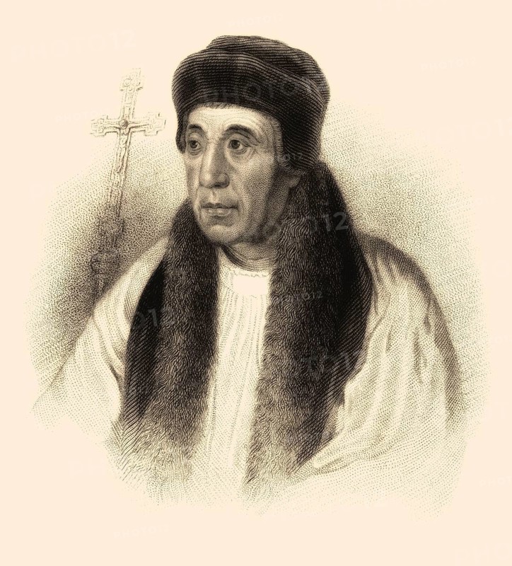 William Warham, ca. 1450 - 1532, englischer Kirchenmann und Staatsmann