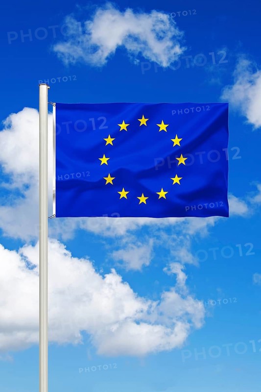 Flag of Europe, EU, Flag, Studio