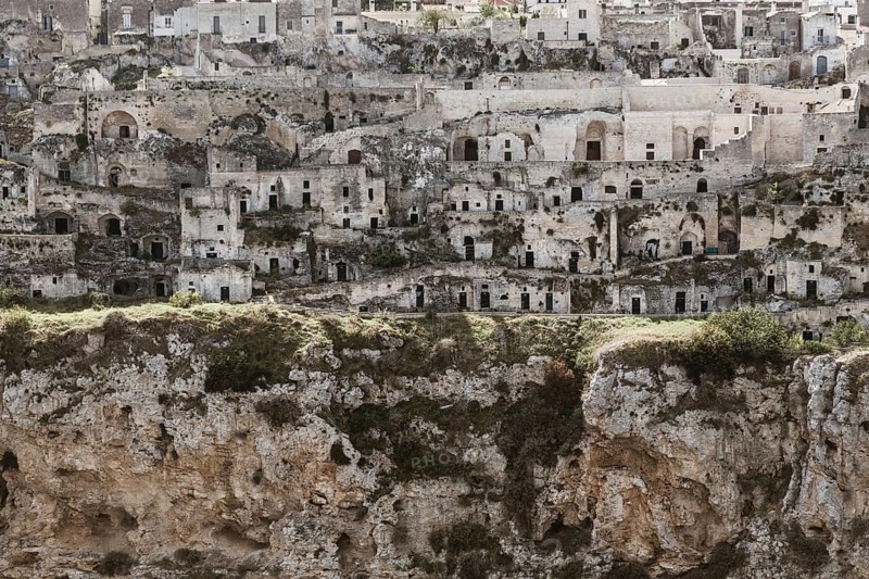 Matera in region Bazylikata, Italy - commonly referred to as town carved out of the rock