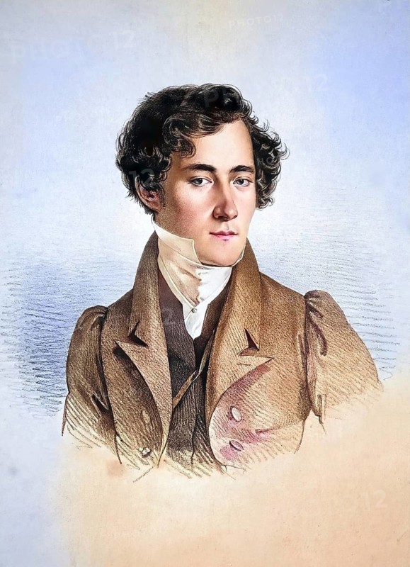 Johann Hoffmann (born 22 March 1803 in Vienna, died 13 September 1865 in Vienna) was an Austrian singer (tenor) and theatre director, Historic, digitally restored reproduction from a 19th century original, Record date not stated