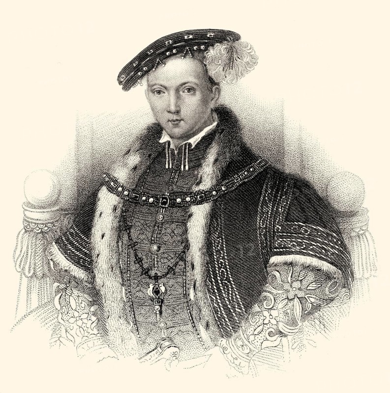 Edward VI, 1537-1553, König von England und Irland