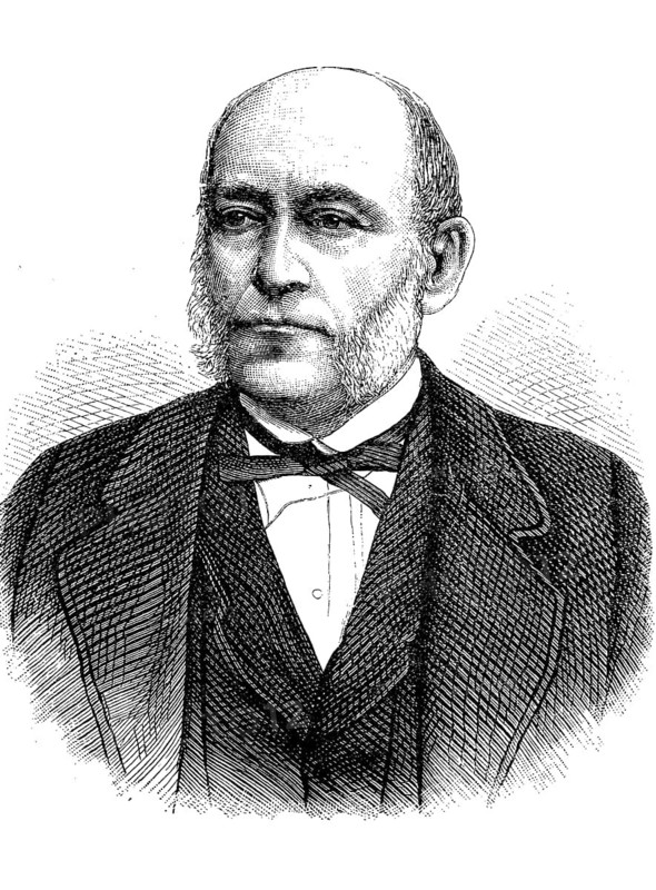 Carl Freiherr von Rokitansky, also Karl Freiherr von Rokitansky, born Karl Joseph Wenzel Prokop Rokitansky, 19 February 1804, 23 July 1878, an Austrian pathologist, politician and philosopher, Historical, digital reproduction of an original from the 19th century