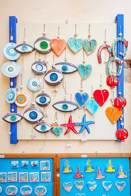 Souvenirs, Chania, Crete, Greek Islands, Greece