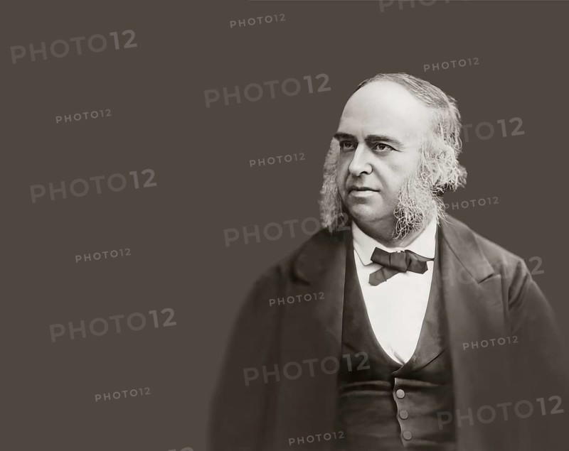 Pierre Paul Broca, 1824 – 1880, French physician, anatomist and anthropologist, digital edited