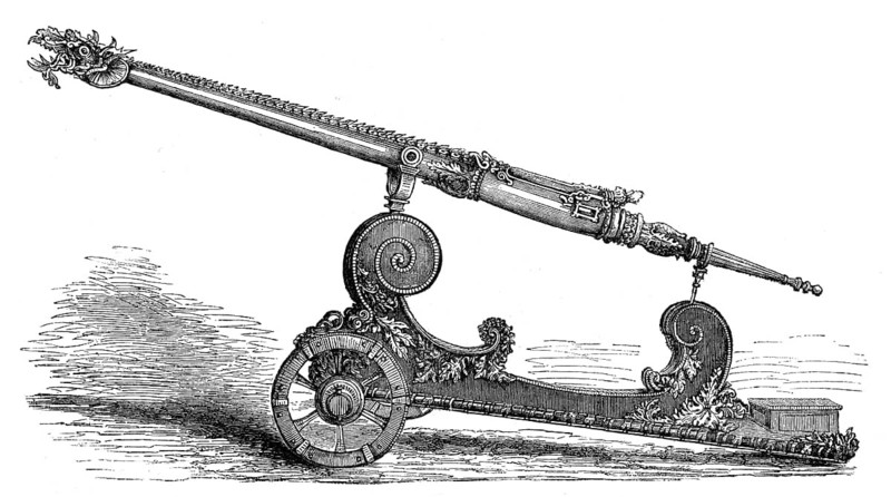 Golden Dragon Cannon, dragon-shaped gun, 16th century