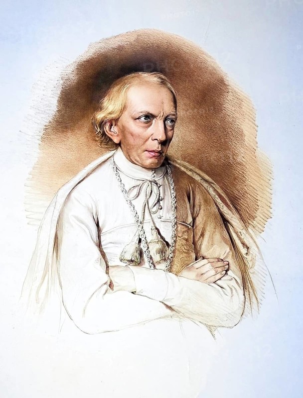 Josef Ladislav Jandera, OPraem (German Joseph Ladislaus Jandera, * 19 February 1776 in Horschitz, Königgrätzer Kreis, † 27 July 1857 in Prague) was a Catholic priest and professor of mathematics at the University of Prague, Historical, digitally restored reproduction from a 19th century original, Record date not stated