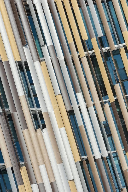 Modern building detail, Auckland, North Island, New Zealand