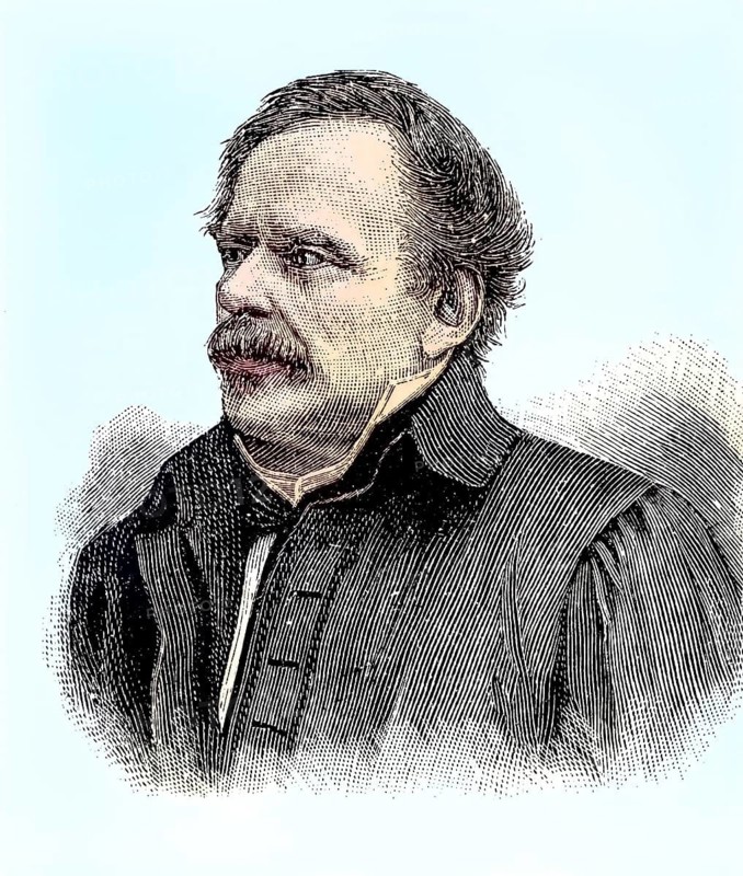 Johann Gottfried Eisenmann, 1795, 1867, was a doctor, politician, political publicist and medical writer, ca. 1885, Historical, digitally restored reproduction from a 19th century original, was a doctor, politician, political publicist and medical writer, Historical, digitally restored reproduction from a 19th century original
