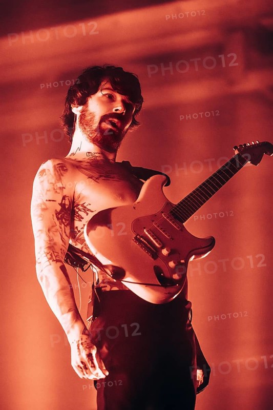 Simon Neil, singer and guitarist of Biffy Clyro live at Zenith in Munich on 12.02.2026
