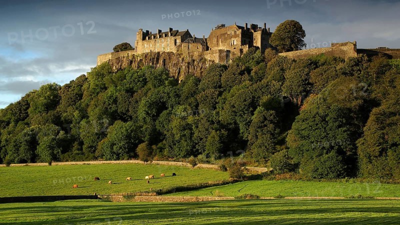 Europe, Scotland, Great Britain, England, landscape, Stirling Castle, Castle Hill, Stirling
