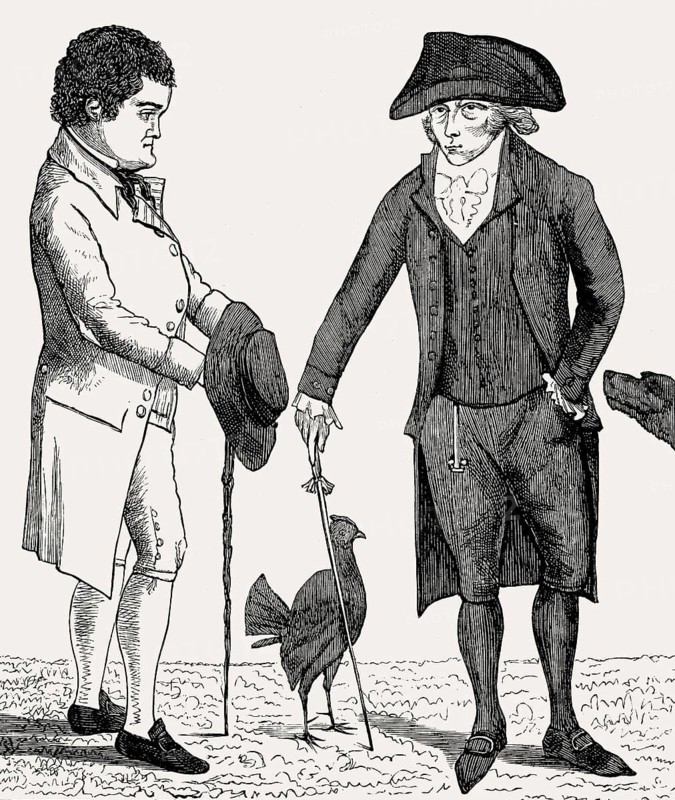 William Brodie or Deacon Brodie and George Smith, a Scottish gang, thieves in Edinburgh, Scotland, 18th century