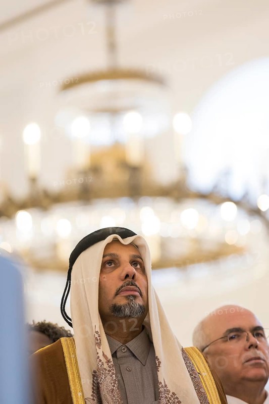 Abdulla Ibrahim A.S. Al-Hamar Qatar at the Federal President's New Year's Reception at Bellevue Palace, Berlin 14 January 2025
