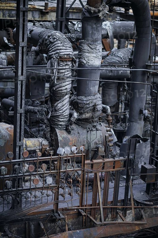 Annalena Bärbock (Alliance 90/The Greens), Federal Foreign Minister, visits a power plant destroyed in a missile attack. Ukraine, 21.05.2024. Photographed on behalf of the Federal Foreign Office