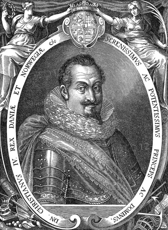 Christian IV, 1577 - 1648, King of Denmark and Norway