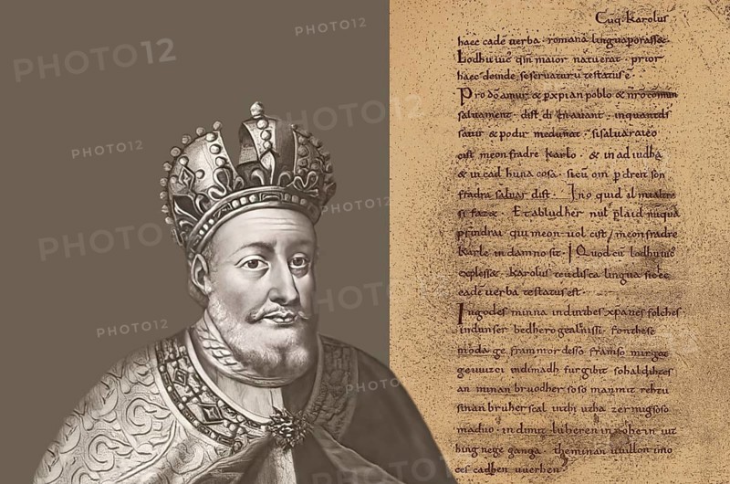 Charles the Bald, 823 – 877, emperor of the Carolingian Empire