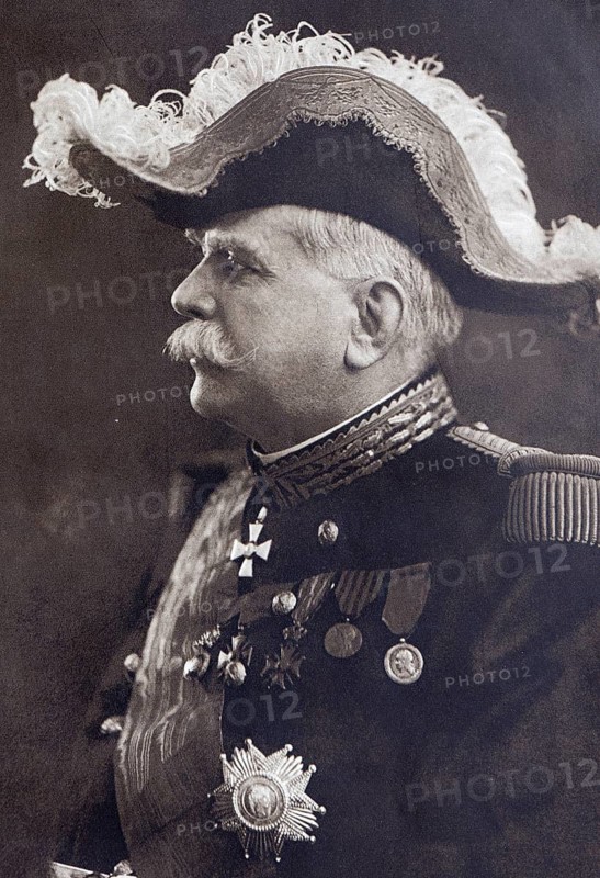 Marshall Joffre portrait, 1917, France