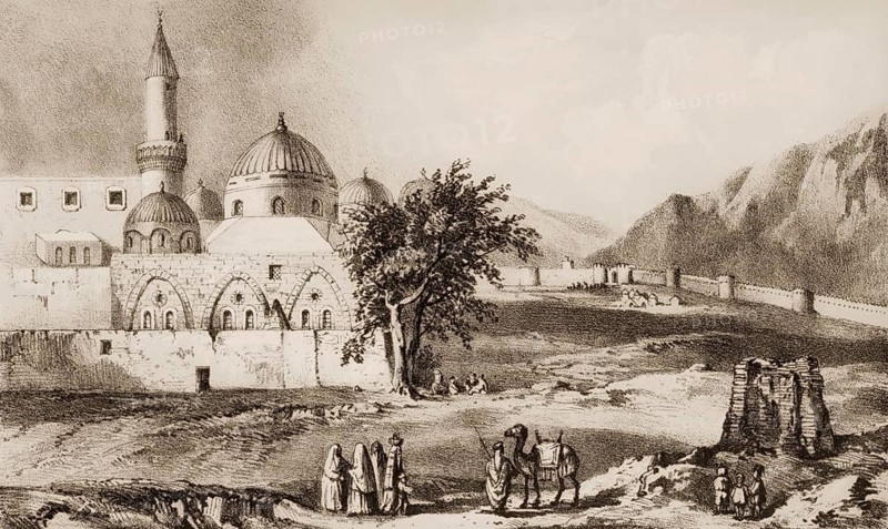 Al-Masjid an-Nabawimm, The Prophet's Mosque, city of Medina, Al Madinah Province, Saudi Arabia, 19th century