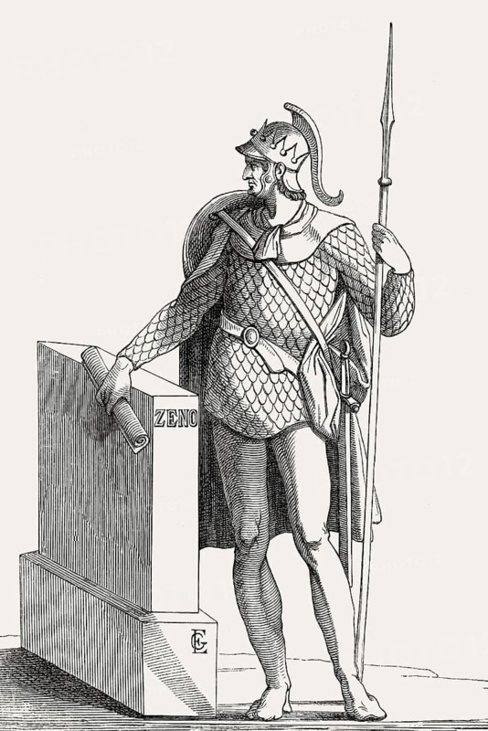 Zeno the Isaurian, 425 – 491, Eastern Roman Emperor from 474 to 475 and again from 476 to 491