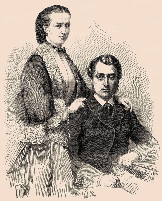 Prince Albert Edward (later King Edward VII) and Alexandra of Denmark, London, 1863