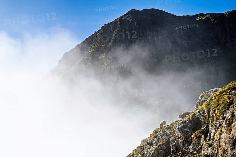 Snowdon Massif, Snowdon Range, Snowdonia, North Wales, UK