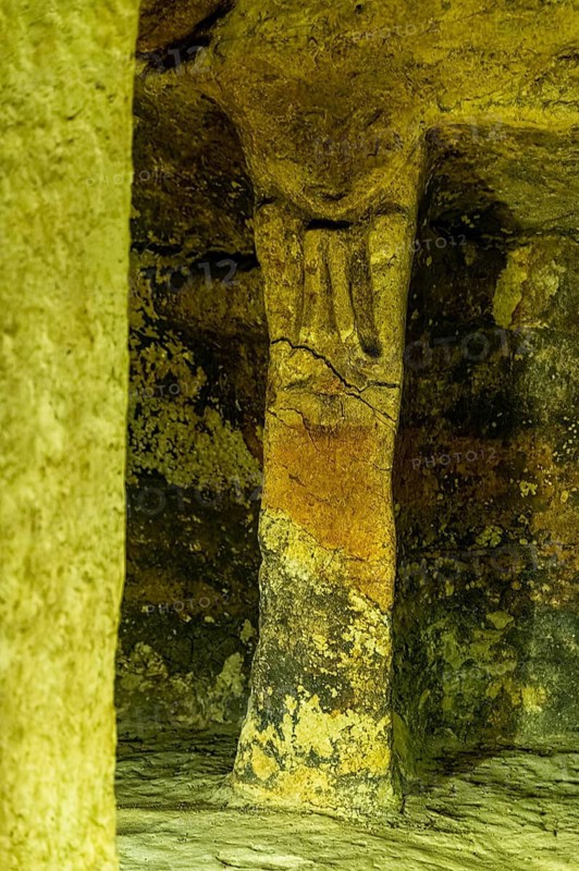 Pre-Columbian hypogea or tombs, Unesco world heritage site, Tierradentro, Colombia