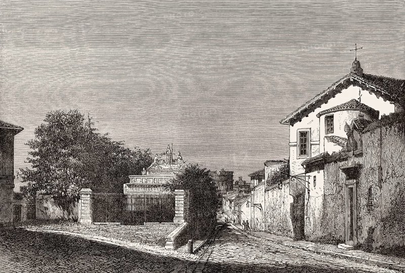 The Basilica of Saint Clement, Rome, Italy, 19th Century