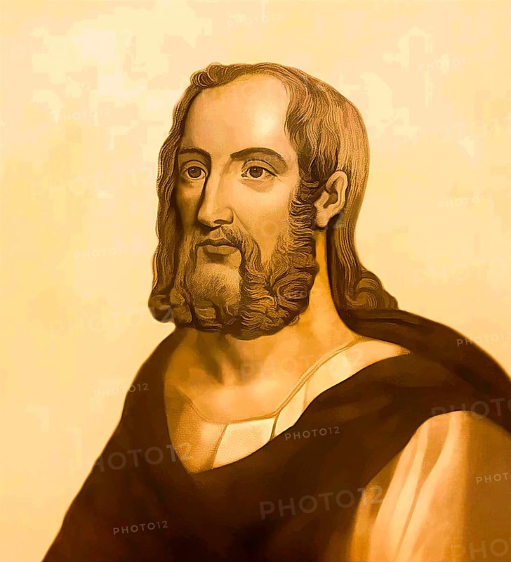 Gaius Plinius Secundus, AD 23/24 – 79, called Pliny the Elder, Roman author, digitally altered