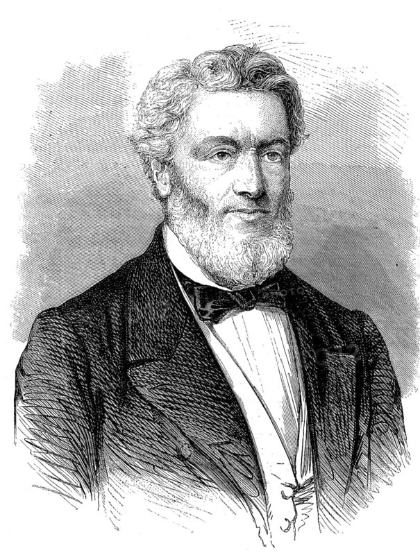 Jules Claude Gabriel Favre (21 March 1809 - 19 January 1880) was a French politician. From 1870 to 1871 he was Minister of Foreign Affairs in the Government of National Defence, Historical, digitally restored reproduction of an original 19th century master, exact original date unknown