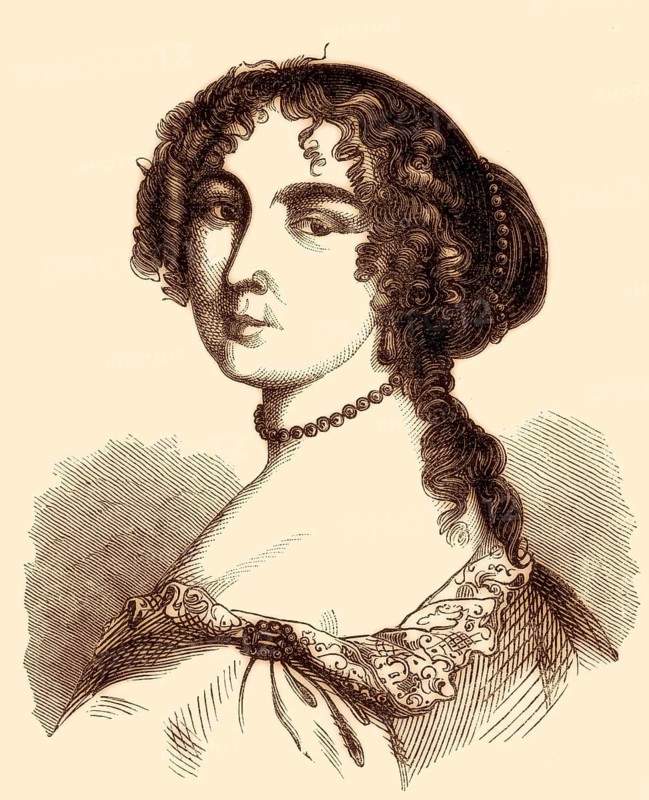 Madame de Maintenon, Françoise d'Aubigné, 1635 – 1719, a French noblewoman