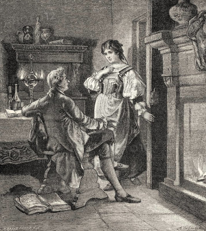 The Roman Elegies, Römische Elegien, IX. Elegie, a poem Johann Wolfgang von Goethe
