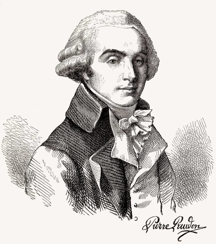 Pierre-Paul Prud'hon, 1758-1823, französischer Maler und Zeichner der Romantik