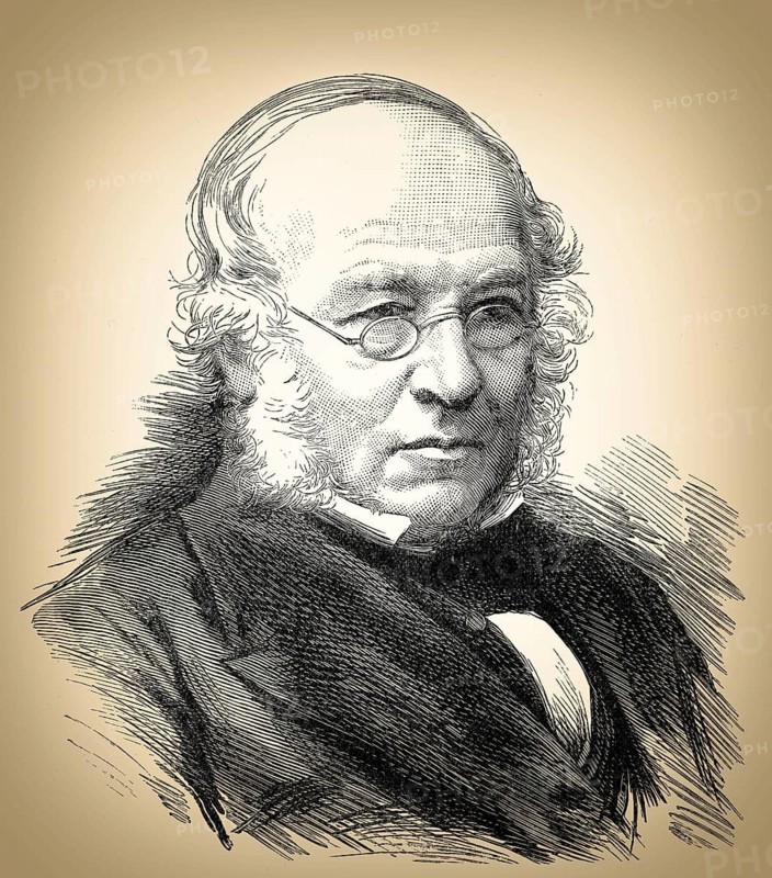 Sir Rowland Hill, 1795-1879, English teacher, inventor and social reformer