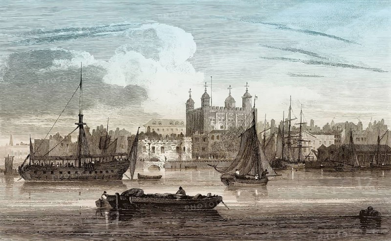 Tower of London, London, UK, 19th century