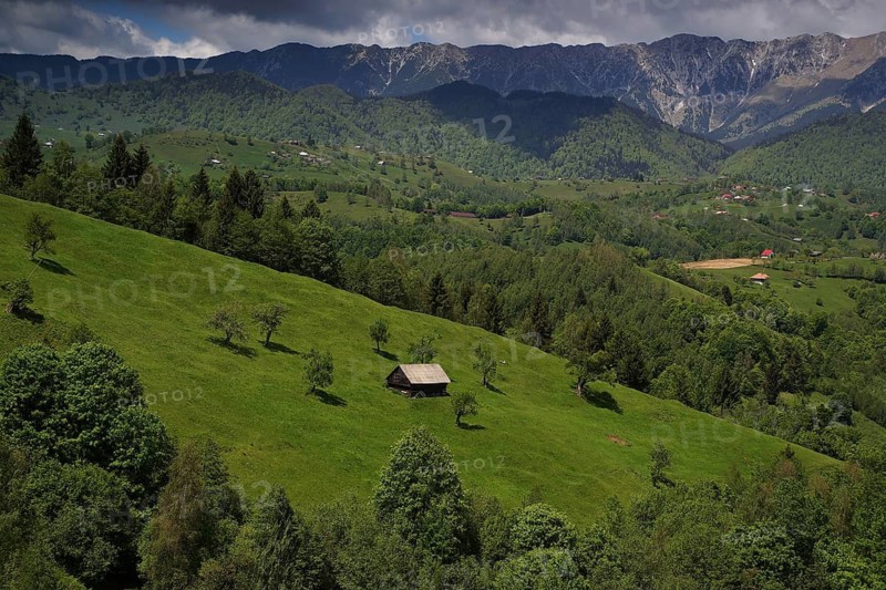 Romania, Carpathians, landscape and mountain chain, Kartaten, Romania