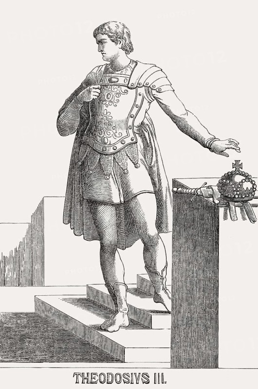 Theodosios III, Byzantine Emperor from 715 to 25 March 717