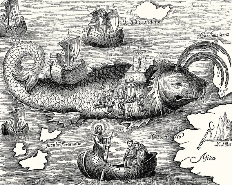 Saint Brendan's Island, Isle of the Blessed, Brendan of Clonfert, c. 484 – c. 577
