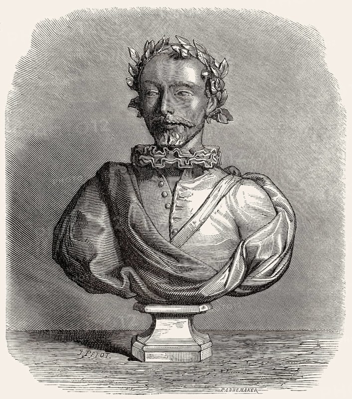 Torquato Tasso, 1544, 1595, an Italian poet of the Counter-Reformation