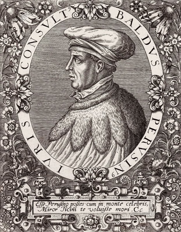 Baldus de Ubaldis, 1327 – 1400, an Italian jurist