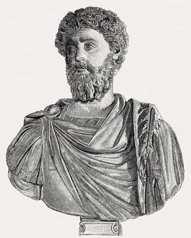 Marcus Aurelius, Marcus Aurelius Antoninus Augustus, 121 – 180 AD, Roman emperor