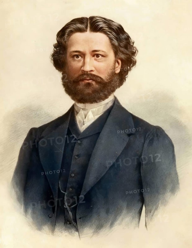 Johann Baptist Strauss II, 1825 – 1899, Austrian composer and violinist, 1879, digitally edited