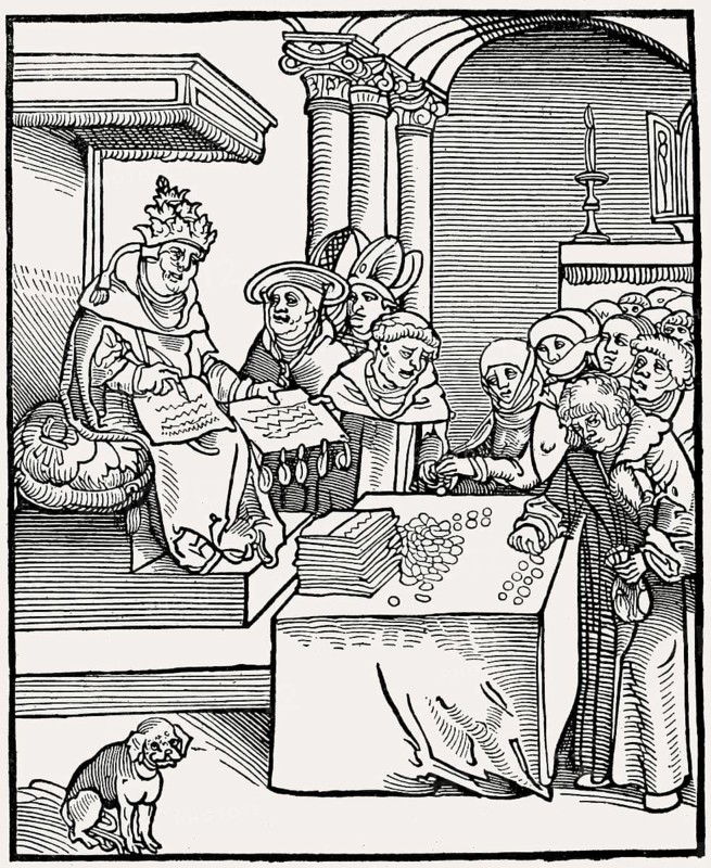 Passional Christi und Antichristi by Lucas Cranach the Elder, 1521, Wittenberg