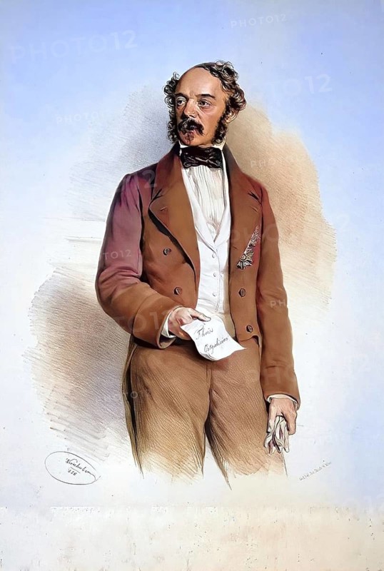 Ludwig (Louis) von Haber, from 1869 Baron von Linsberg (born 15 July 1804 in Karlsruhe, Baden: died 27 January 1892 in Vienna) was a major German-Austrian banker, financier and industrialist, Historical, digitally restored reproduction from a 19th century original, Record date not stated
