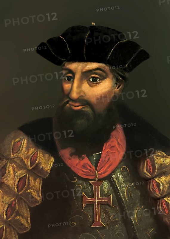 Vasco da Gama, c. 1460s – 1524, Portuguese explorer, digitally edited