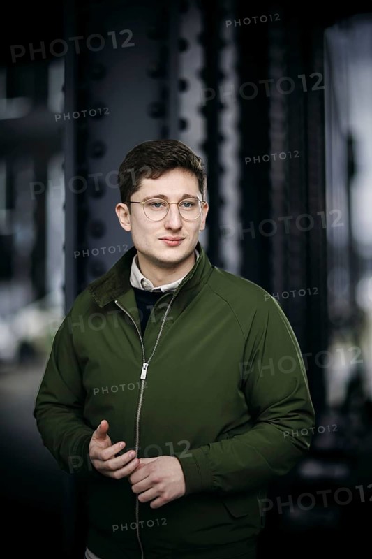Philipp Türmer, SPD, Federal Chairman of the Jusos, poses for a photo. Berlin, 24.01.2024